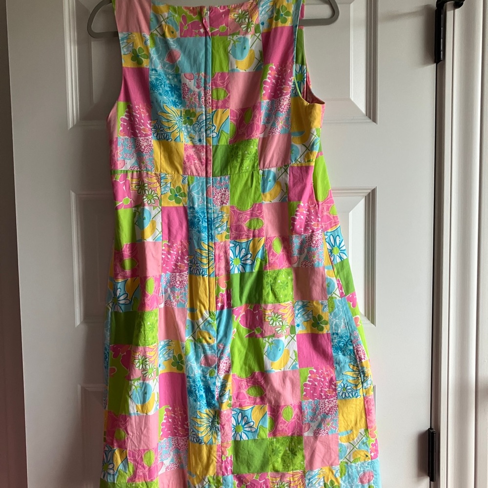 Lilly Pulitzer Patchwork Shift Dress - image 4